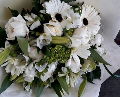 White and Green Bunch